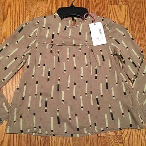 NWT-Mann Kidwear Blouse, Size 8Y, Orig $157.78